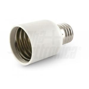 Adattatore portalampada da e27 a e40 plastico 240v 2a jolight  23-84/1
