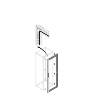 Porta vetro di separazione orizzontale ip65 2000x1000  pdlg2064