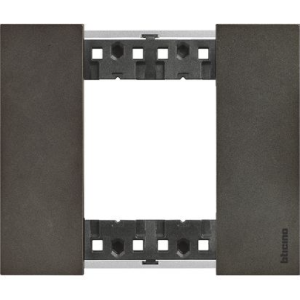 Placca Space Living Now 2 moduli Bticino KA4802NG
