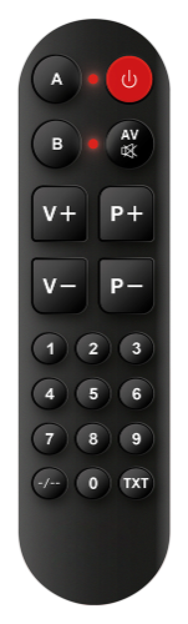Telecomando semplificato con funzione di apprendimento con tasti numerici Irradio 559535111