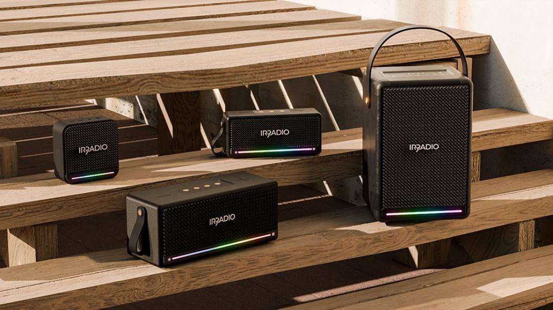Difffusore Bluetooth da 20 W MOD. IR-M5 CLassic Nero  Irradio 550922101