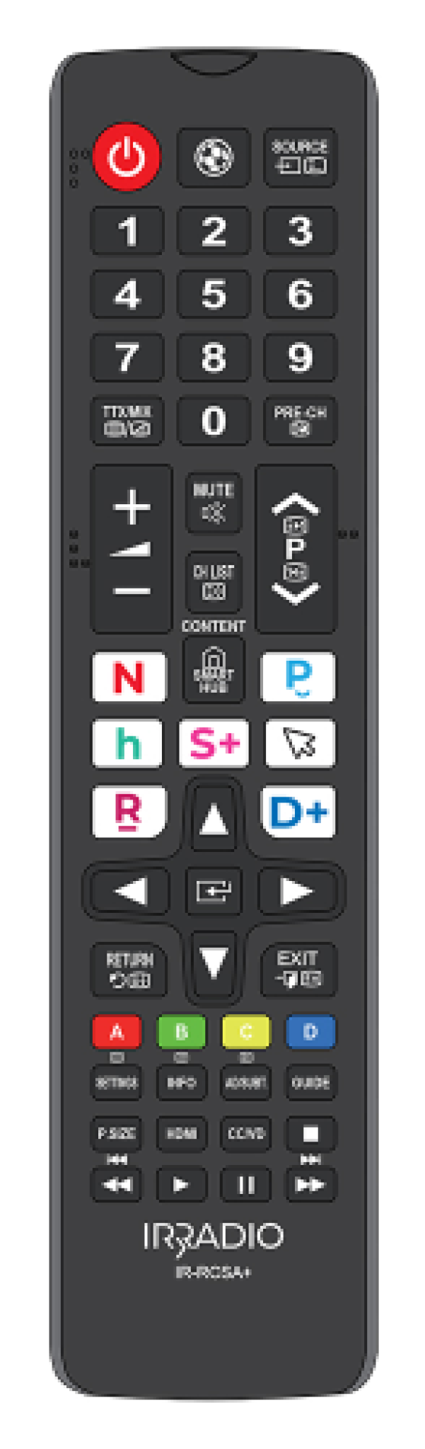 Telecomando dedicato compatibile con tutte le TV e SMART TV LCD/LED SAMSUNG Irradio 559535123