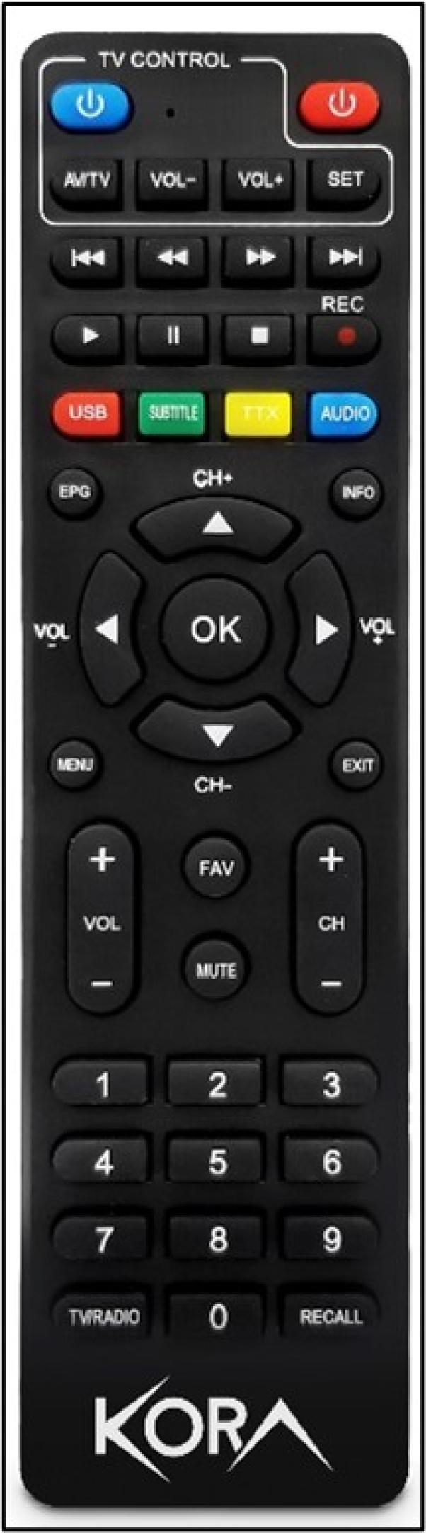 Decoder digitale terrestre DTR-3341 dvb-t2 hevc h.265 60hz, 10bit Irradio 559570234