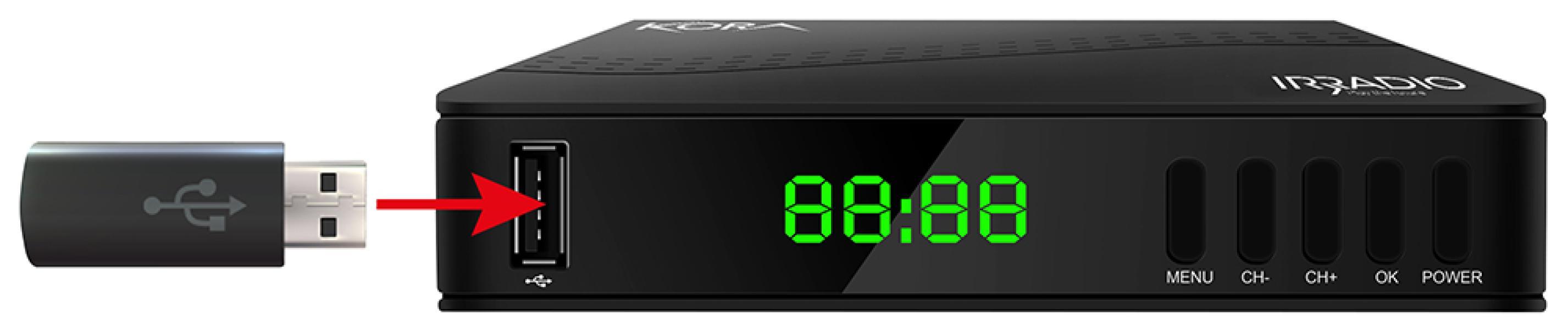 Decoder digitale terrestre DTR-3341 dvb-t2 hevc h.265 60hz, 10bit Irradio 559570234