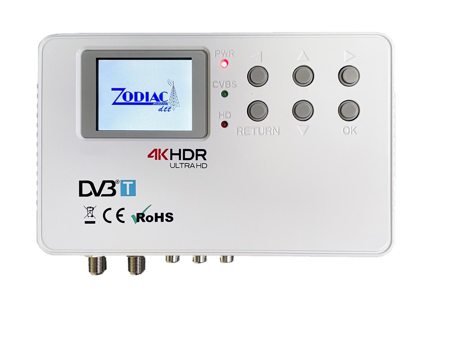 Modulatore DVB-T 4K HDMI/CVBS H.264 uscita RF COFDM 50-860 MHz Zodiac 559578491