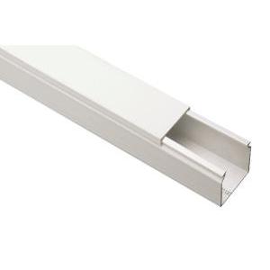 Canale portacavi 50×50 mm lunghezza 2 m pvc bianco ip40  eccp5050b