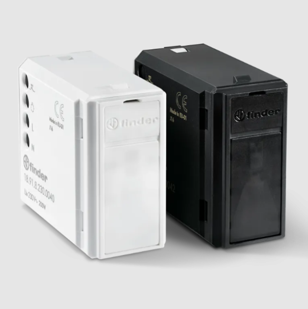 Rilevatore di Movimento da Incasso 230 V AC, 10 A, IP20 Colore Bianco Finder 189182300040