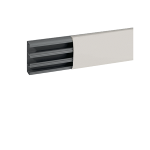 Canale cornice a 3 scomparti 68,5x22,5mm bianco tcn w  b09651