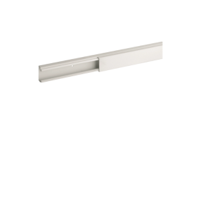Minicanale monoscomparto con coperchio standard bianco tmc 25/1x17 w  b00603
