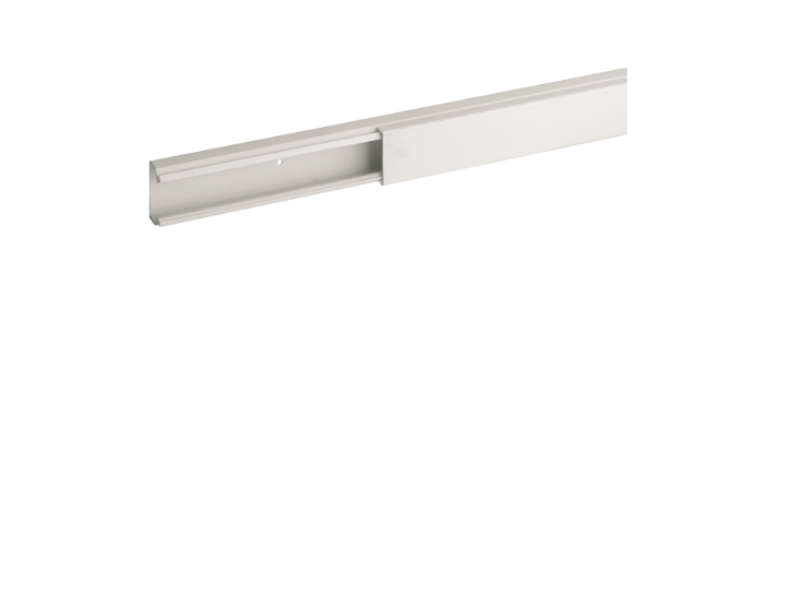 Minicanale monoscomparto con coperchio standard bianco TMC 25/1x17 W Bocchiotti B00603