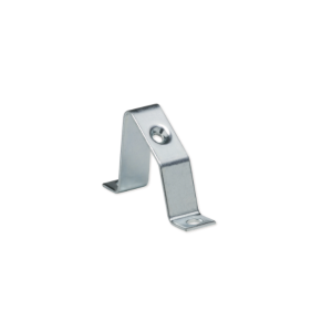 Staffa per guide profilate in acciaio zincocromato  b02190