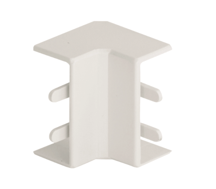 Angolo interno per minicanali TMC / TMU bianco AIM 22x10 W Bocchiotti B03016