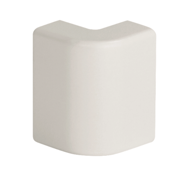 Angolo esterno per minicanali TMC / TMU bianco AEM 22x10 W Bocchiotti B03116