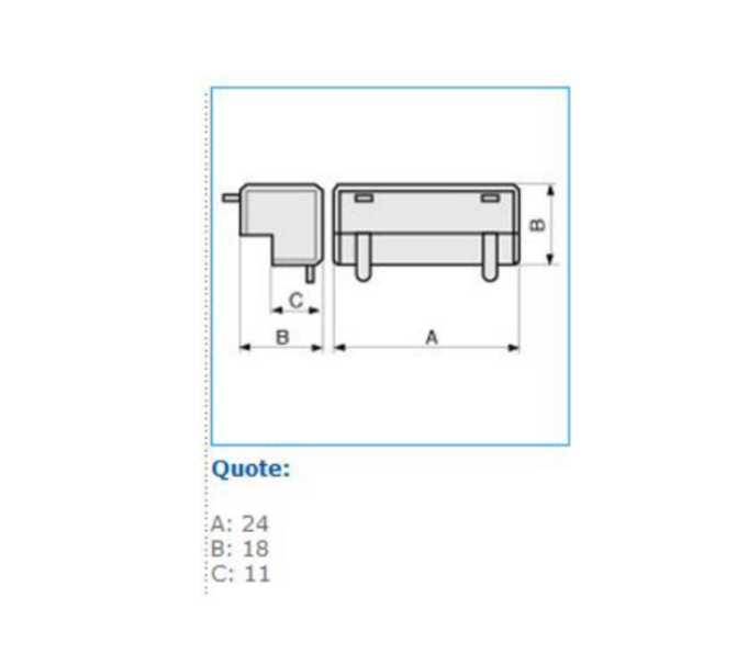 Angolo esterno per minicanali TMC / TMU bianco AEM 22x10 W Bocchiotti B03116