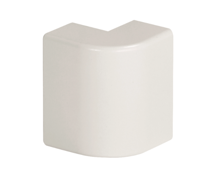 Angolo esterno per minicanali TMC / TMU bianco AEM 40x17 W Bocchiotti B03166