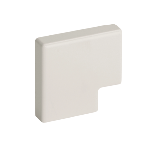 Angolo piano per minicanali tmc / tmu bianco ral 9001 apm 25x17 mm w  b03253