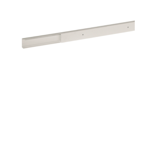 Minicanale monoscomparto con coperchio avvolgente bianco tmu 22/1x10 w  b09608