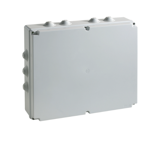 Cassetta di derivazione IP55 grigia 460x380x120 viti metalliche IP55 08 VM Bocchiotti B04838 