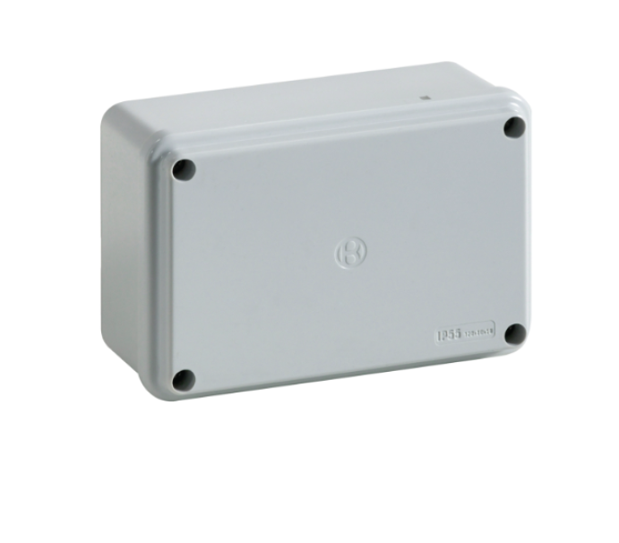 Cassetta di derivazione IP56 grigia 120x80x50 viti metalliche IP56 02 VM Bocchiotti B04842