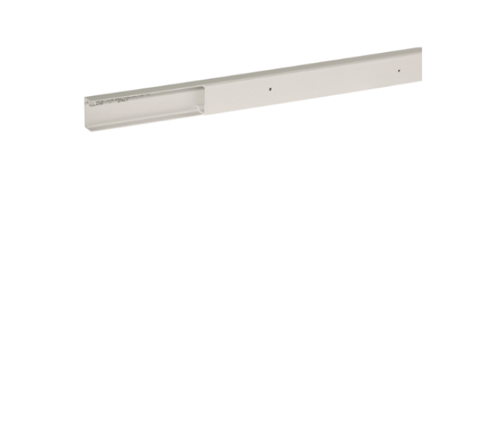 Minicanale monoscomparto con coperchio avvolgente bianco TMU 25/1x17 W Bocchiotti B09606