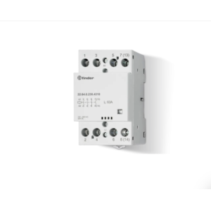 Contattore modulare  63a 4no 230v ac/dc con indicatore led  226402304310