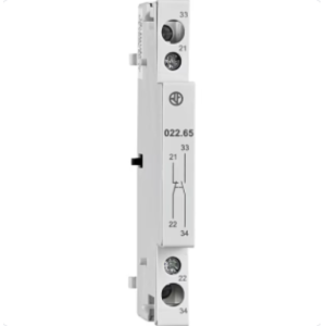Modulo contatti ausiliari  1no + 1nc per contattori serie 22.44 e 22.64  02265