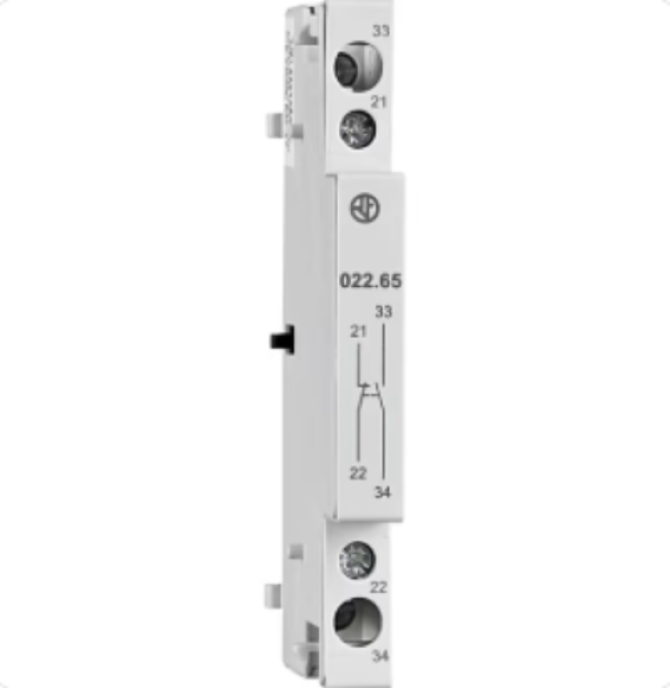 Modulo Contatti Ausiliari  1NO + 1NC per Contattori Serie 22.44 e 22.64 Finder 02265