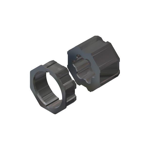 adattatore esagonale per motore tapparella FAAC per asse ottagonale 60 mm