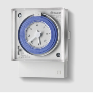 Orologio settimanale 72x72 mm 1contatto 16a intervallo 60 min  123182300007