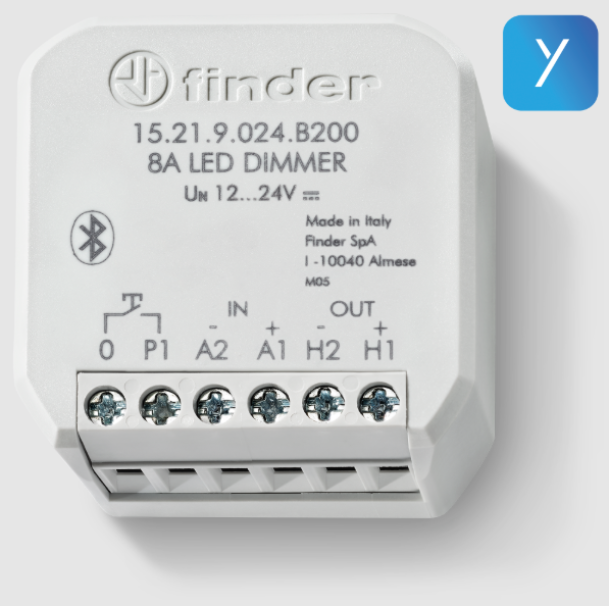 ufeffDimmer Elettronico YESLY u2013 230 V, Trailing Edge / Leading Edge, 200 W per Carichi LED Finder 152182300200