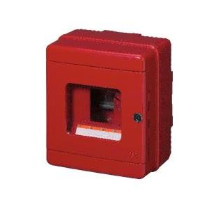 Centralino emergenza 4 moduli ip65 rosso portello frangibile  ec64004