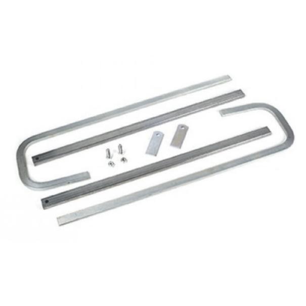 kit accessori bracci curvi per automazione cancello FAAC modelli 550 593 595