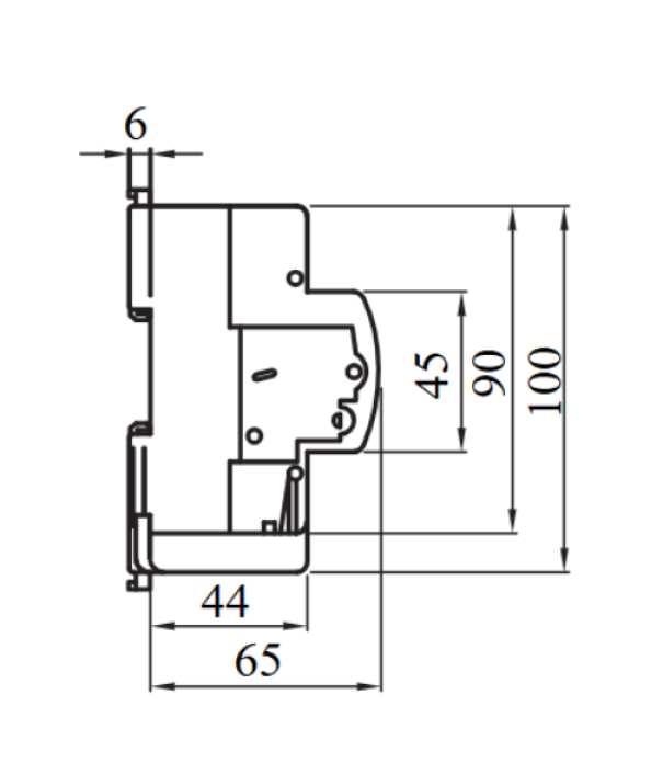 Blocco differenziale componibile per interruttori mt alte prestazioni 4p 125a tipo ac istantaneo idn 0,03A 6 moduli Gewiss GW95426