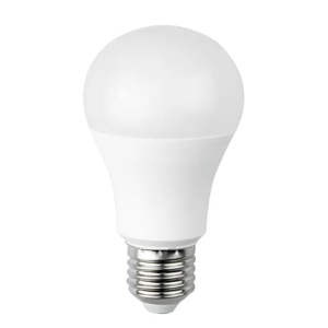 Lampadina led 9w e27 4000k 850lm vetro opale  elplastled goccia 57001