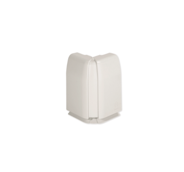 Angolo esterno variabile per canale battiscopa TBN bianco AEBN W Bocchiotti B03140