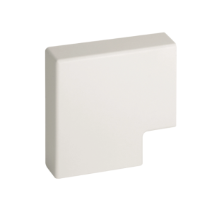 Angolo piano per minicanali tmc / tmu bianco ral 9001 apm 40x17mm w  b03266