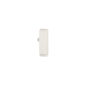 Terminale destro 81x22mm per canale battiscopa tbn bianco ldbn w bianco ral 9001  b03273