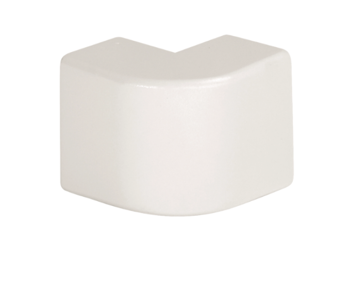 Angolo esterno per minicanali TMC / TMU bianco AEM 25x17 W Bocchiotti B03153