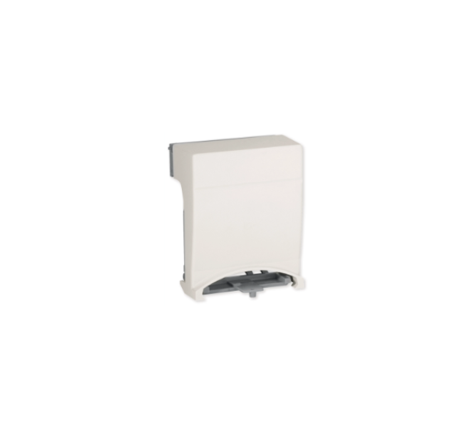 Derivazione canale battiscopa 81x22mm TBN - sopra pavimento CSP-N bianco RAL 9001 DPN W Bocchiotti B03270 