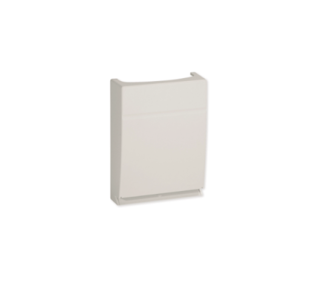 Angolo piano 81x22mm per canale battiscopa TBN bianco APBN W Bianco RAL 9001 Bocchiotti B03241