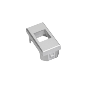 Adattatore per placche e supporti bticino axolute hc colore grigio  23926