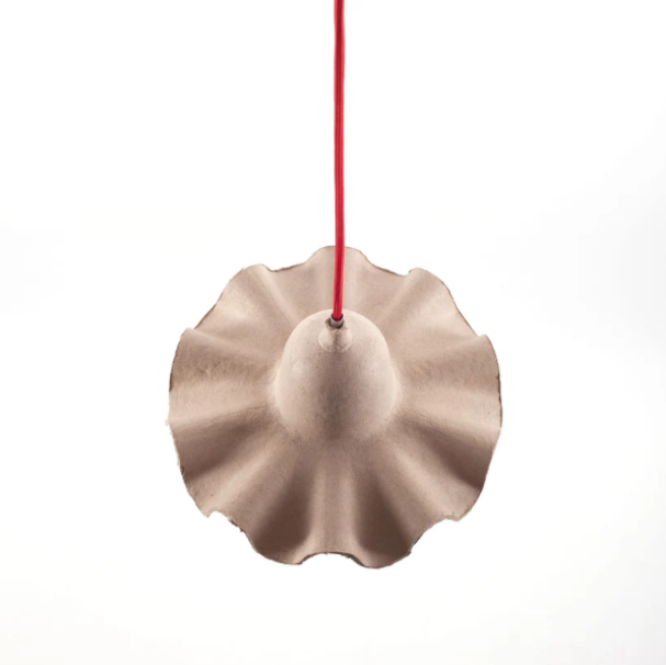 Lampada da soffitto in carta Egg of Columbus D 26.6 cm Seletti 07906