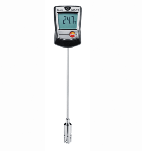 Termometro Digitale 905 T2 per superfici con Sonda Campo di Misura -50u00b0C a +500u00b0C LCD testo 0560 9056