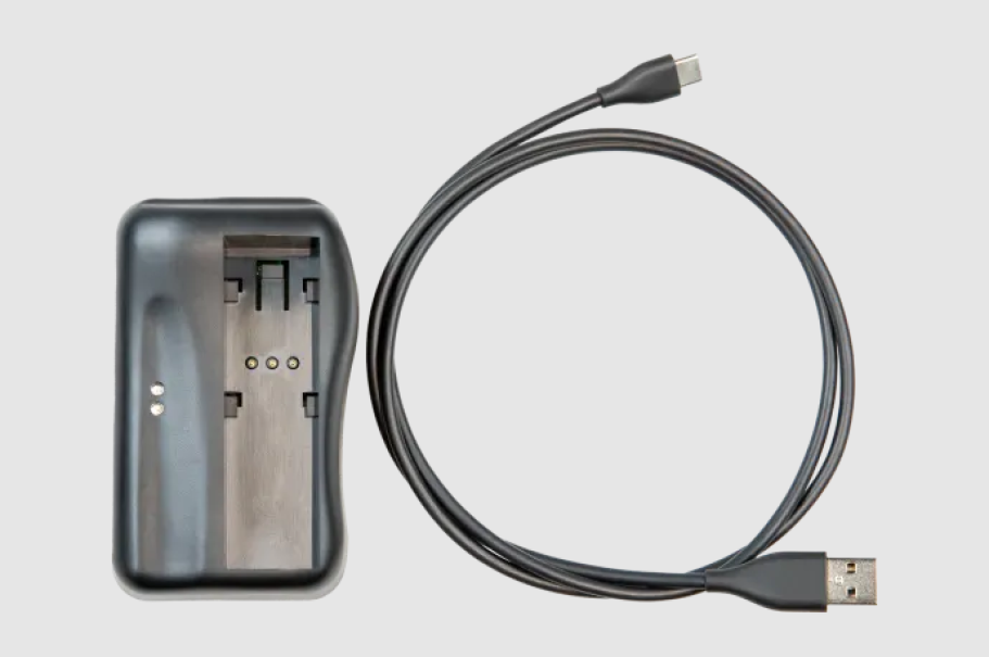 Stazione di ricarica della batteria per termocamera, stazione di ricarica da tavolo Testo 0554 1103
