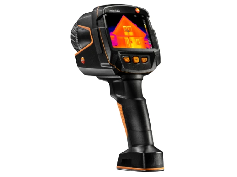 Termocamera professionale 320x240 px con SuperResolution, WiFi e Bluetooth 883 Testo 0560 8830