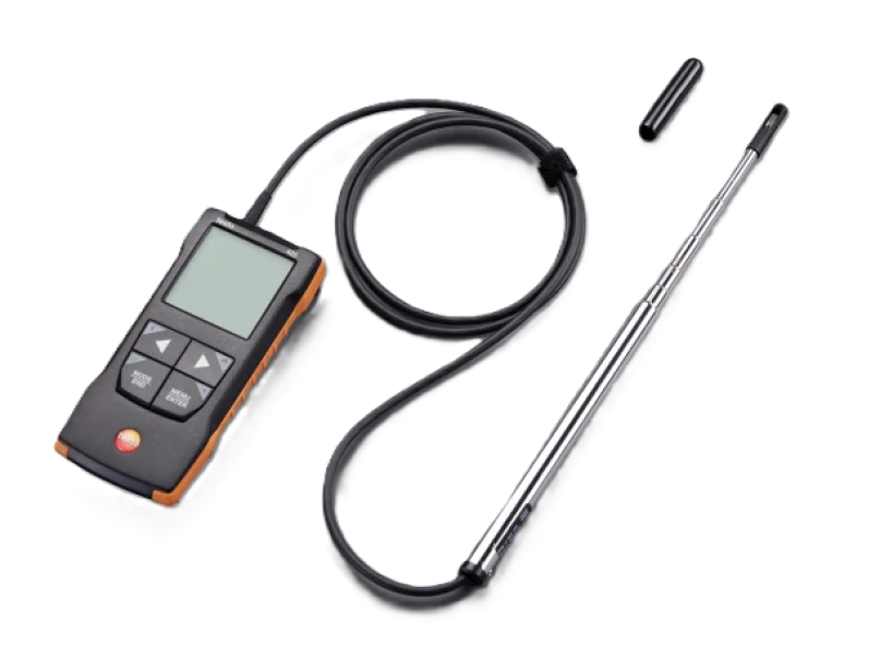Anemometro digitale 425 a filo caldo con collegamento allu2019app Testo 0563 0425