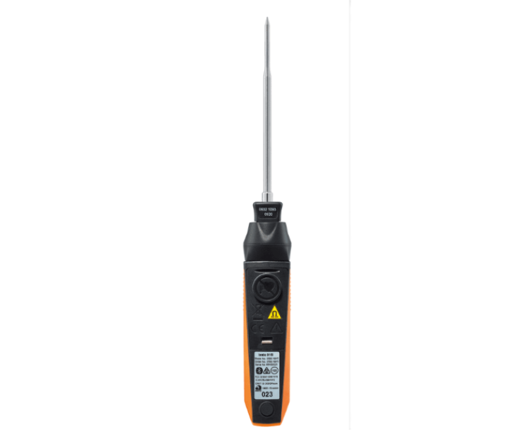 Termometro 915i  Bluetooth con sonda a immersione/penetrazione tipo K Testo 0563 1915