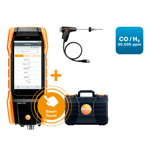 Next level kit smart 2  300 analizzatore  di combustione con sensori o₂ e co fino a 4000 ppm  0564 3002 99