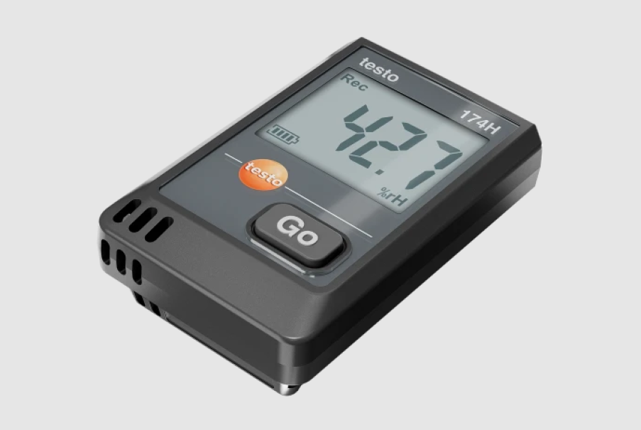 Mini data logger per temperatura e umiditu00e0 con USB-C e software PC 174 H Testo 0572 1741 02