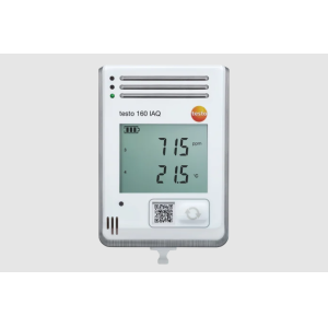 Data logger wifi con display e sensori integrati per temperatura, umidità, co2 e pressione atmosferica 160 iaq  0572 2014